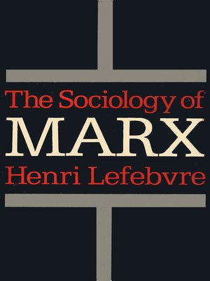cover image of The Sociology of Marx